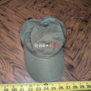 Free-ish, Juneteenth, BLM, Green baseball Cap